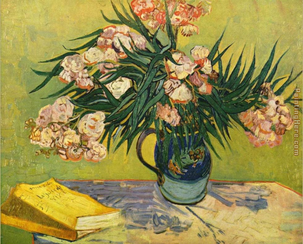 Vincent van Gogh Still Life with oleander